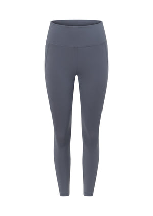 Lorna Jane Amy No Chafe Phone Pocket Ankle Biter Leggings - Shadow