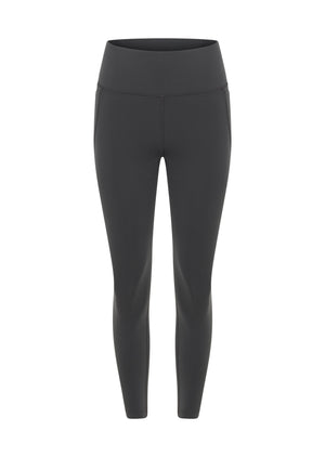 Lorna Jane Amy No Chafe Phone Pocket Ankle Biter Leggings - Titanium