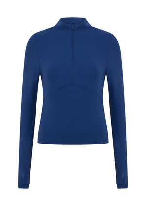 Lorna Jane Liberty Active 1/2 Zip Long Sleeve Top - Storm