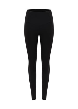 Lorna Jane Booty Lift And Support Pocket Full Length Leggings - Recycled Black