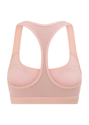 Lorna Jane LJ Iconic Racerback Sports Bra - Enchanted Pink