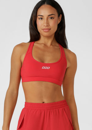 Lorna Jane LJ Iconic Racerback Sports Bra - Jam Drop