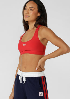 Lorna Jane LJ Iconic Racerback Sports Bra - Jam Drop