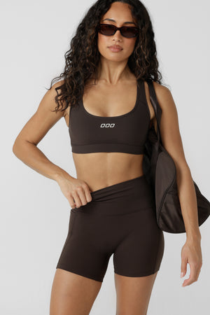 Lorna Jane LJ Iconic Racerback Sports Bra - Volcano