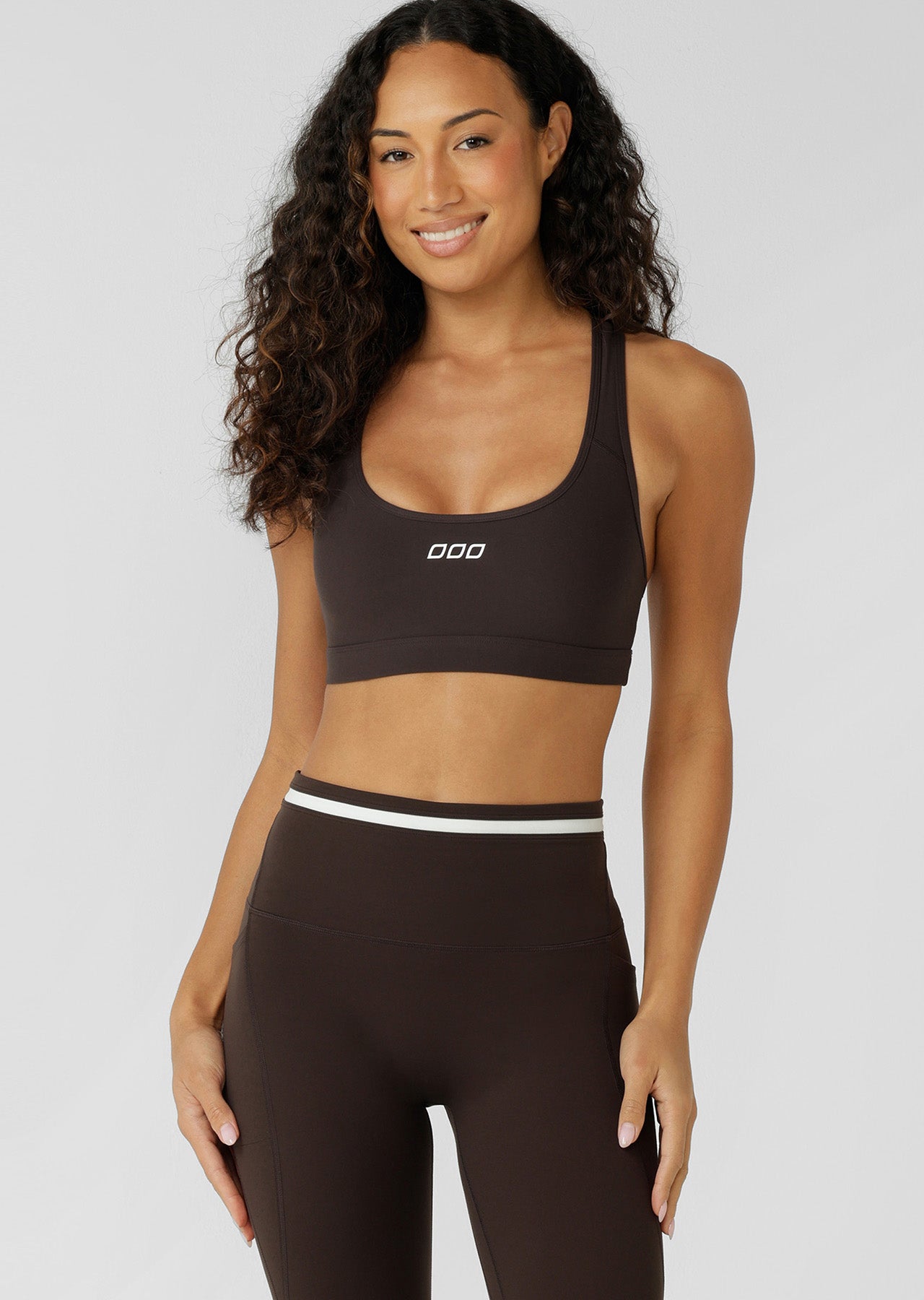 Lorna Jane LJ Iconic Racerback Sports Bra - Volcano