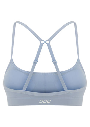 Lorna Jane Lotus Adjustable Sports Bra - Oxford Blue