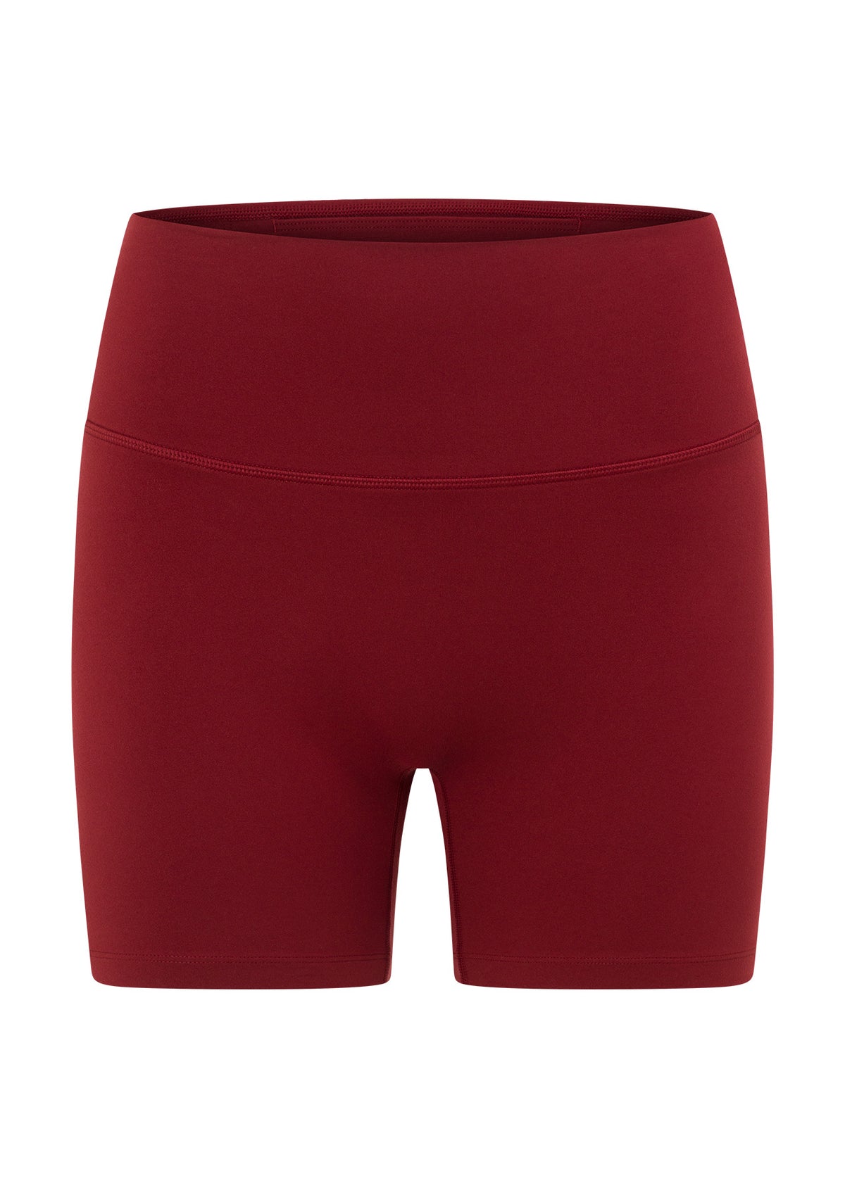 Lorna Jane Lotus Phone Pocket 14cm Bike Shorts - Cherry