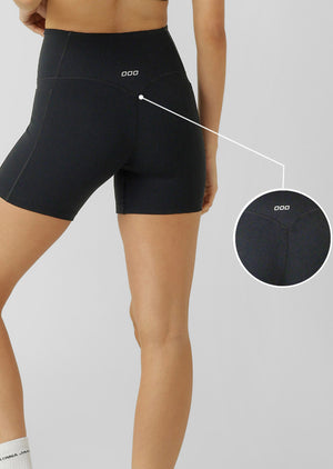 Lorna Jane Amy No Ride 2 Pocket 12cm Bike Shorts - Black