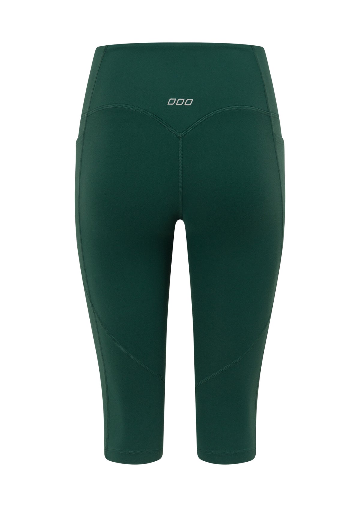 Lorna Jane Amy 2 Pocket 3/4 Leggings - Palmetto Green
