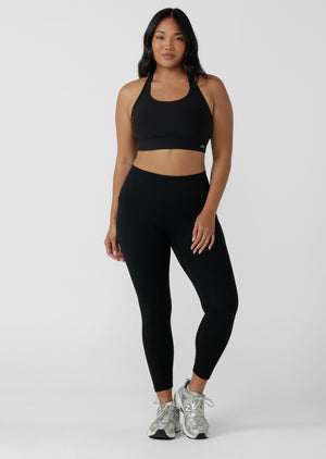 Lorna Jane Amy 2 Pocket Ankle Biter Leggings - Black