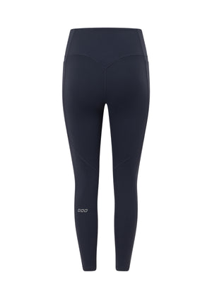 Lorna Jane Amy 2 Pocket Ankle Biter Leggings - Platinum Navy
