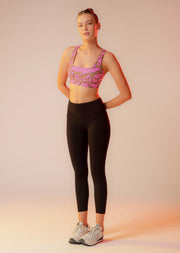 Lorna Jane Linked Up Sports Bra - Linked Up Print