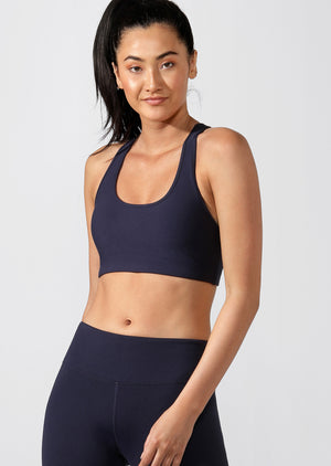 Lorna Jane Comfort Sports Bra - French Navy