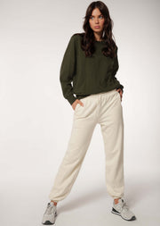 Lorna Jane Iconic Sweat - Luxury Green