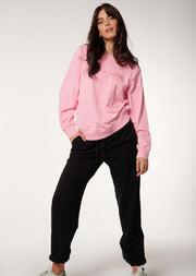 Lorna Jane Iconic Sweat - Hot Fuchsia