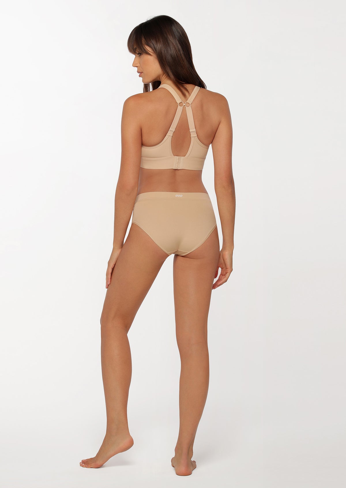 Lorna Jane Feel Naked Brief - Almond