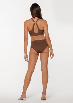 Lorna Jane Feel Naked Brief - Chocolate