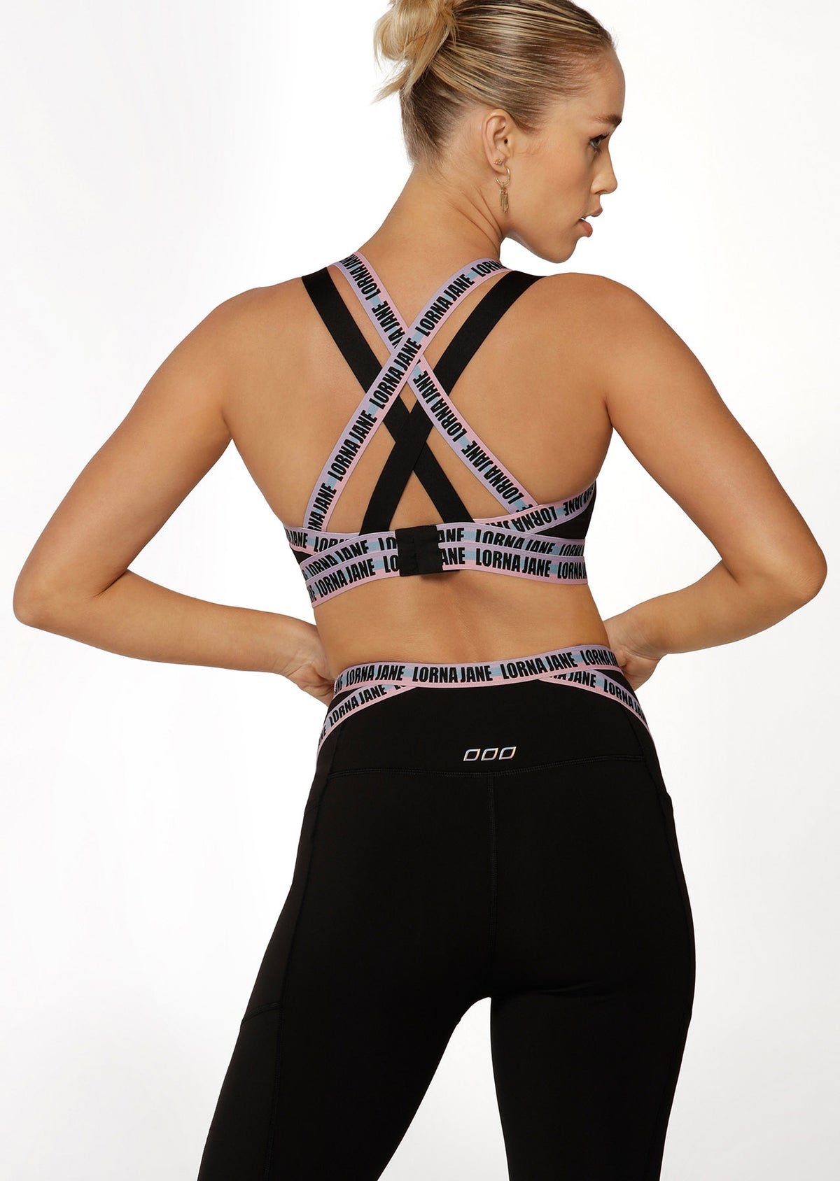 Lorna Jane Metaverse Recycled Sports Bra - Black