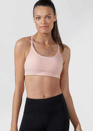 Lorna Jane Pammy Sports Bra - Dusty Peach