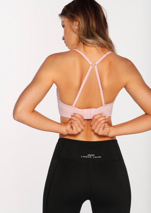 Lorna Jane Sammy Sports Bra - Dusty Rose