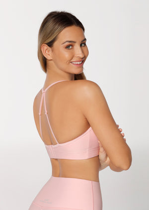 Lorna Jane Sammy Sports Bra - Peony Marl