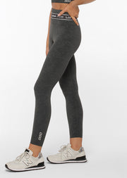 Lorna Jane Tempo Ankle Biter Leggings - Washed Titanium