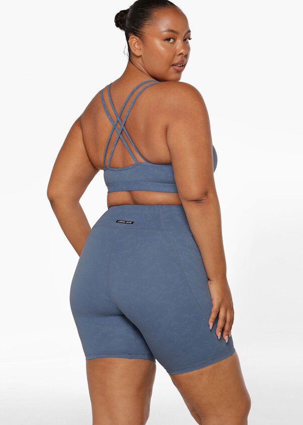 In And Out Sports Bra, Blue