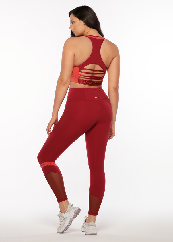 Core Candy Ultimate Sports Bra, Red