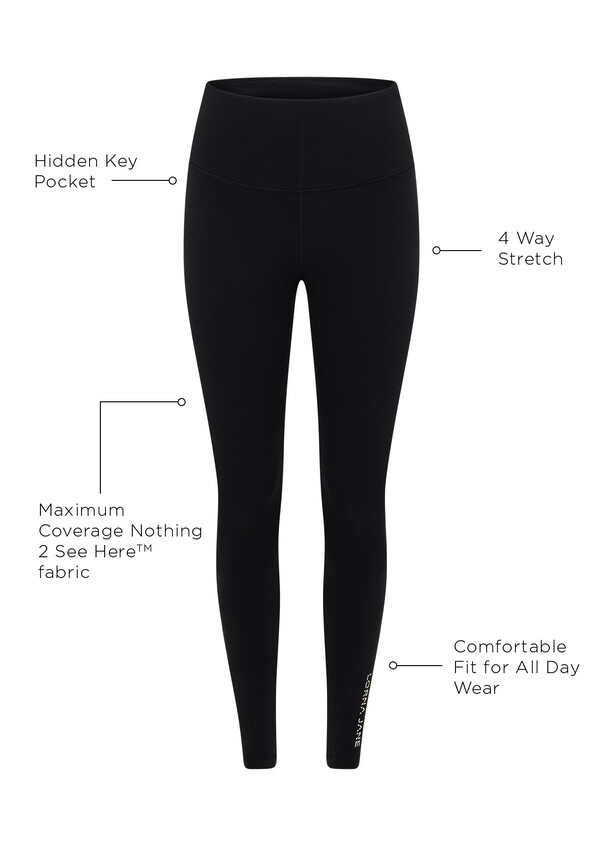 25 Casual Black Leggings Outfits For Low-Key Looks