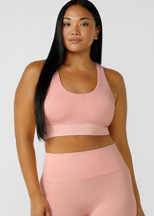 Buy Pink Active Seamless Air High-Impact Sports Bra Online