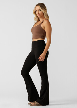 New Year New You! Feltree Full Length Pants Fashion Casual Women Solid Span  Ladies High Waist Keep Warm Long Pants Full Length Pants Leggings Black XL  