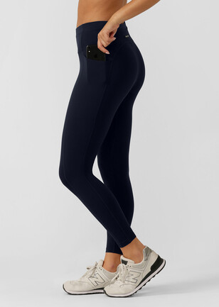 Lorna Jane Crusher Core Ankle leggings purple black Tight XS 7/8 - $35 -  From April