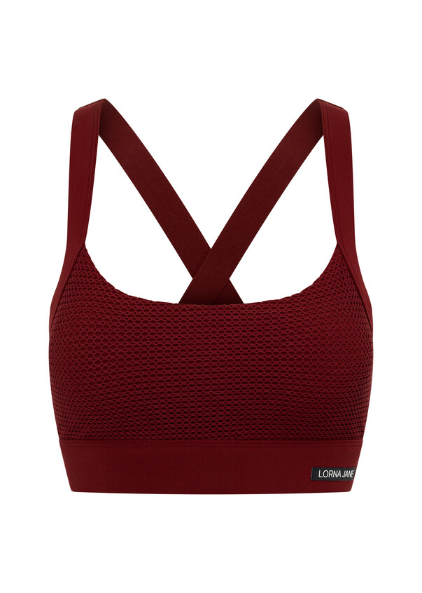Mesh To The Max Adjustable Sports Bra