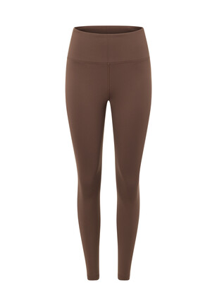 Tech Winter Womens Thermal Running Tights Cocoa/Heather