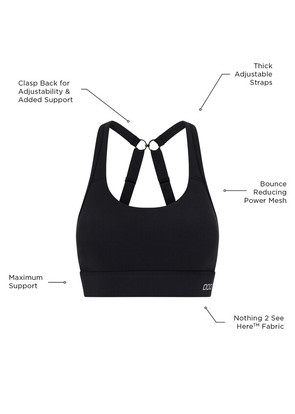 Amy Maximum Support Sports Bra by Lorna Jane Online, THE ICONIC