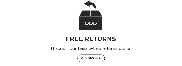 Box Image with free returns information