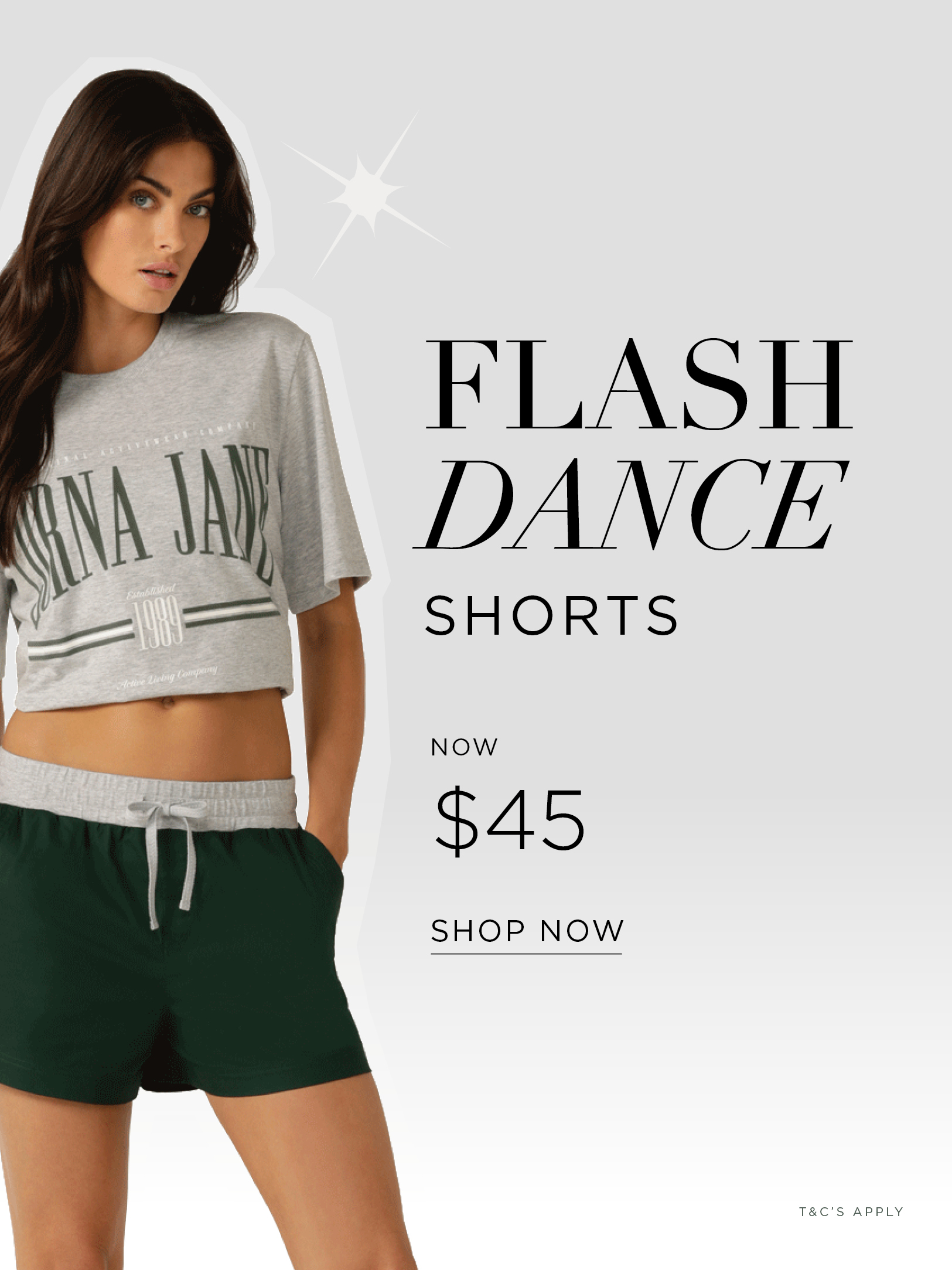 $45 Flashdance Shorts