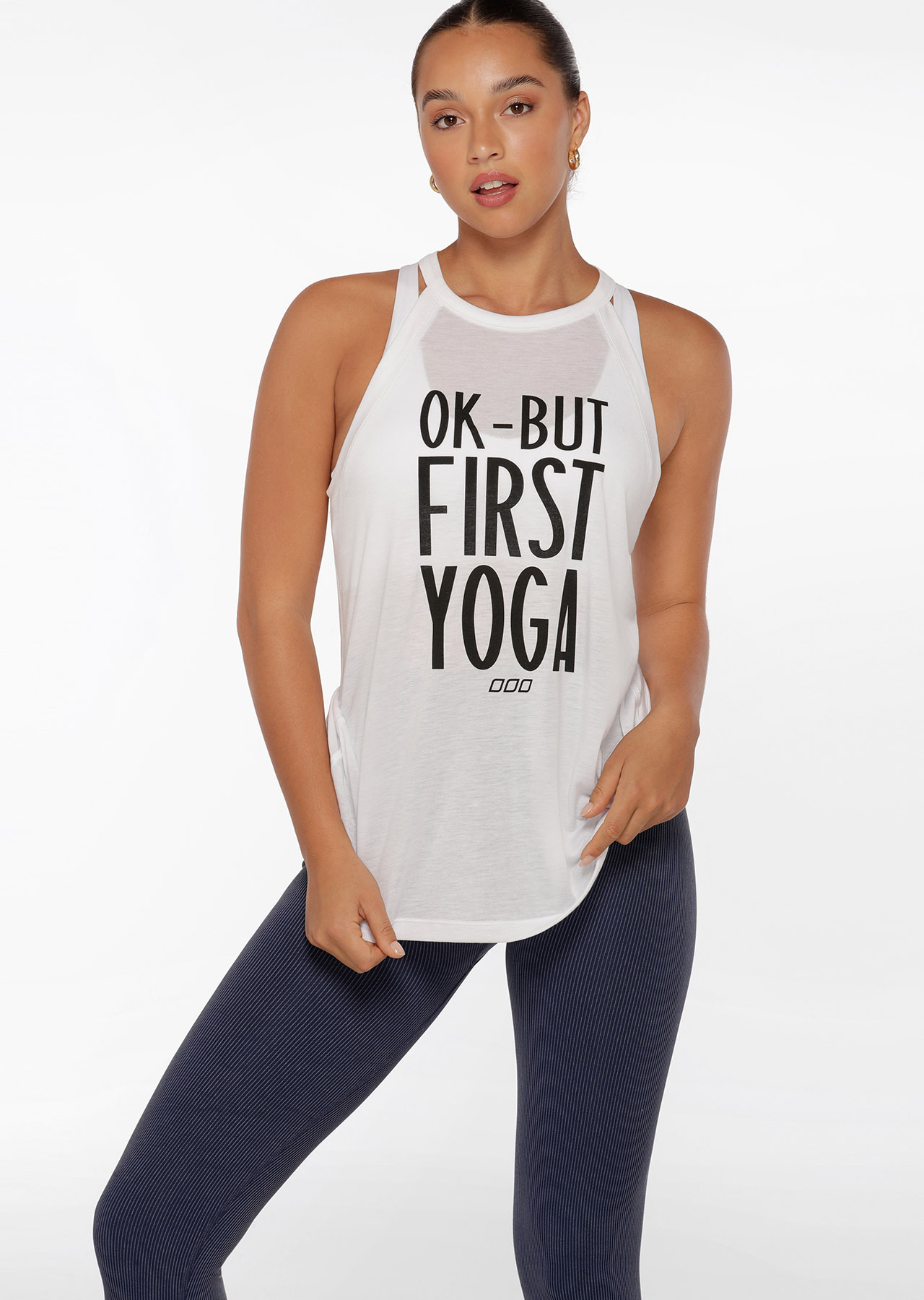 Always Yoga Tank | White | Lifestyle | Lorna Jane USA