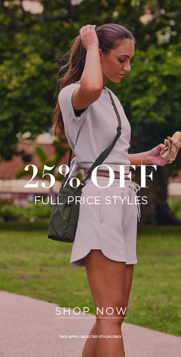Shop 25% off full price styles!*